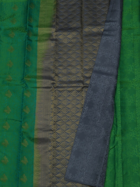Pothys Green Woven Design Pure Silk Saree