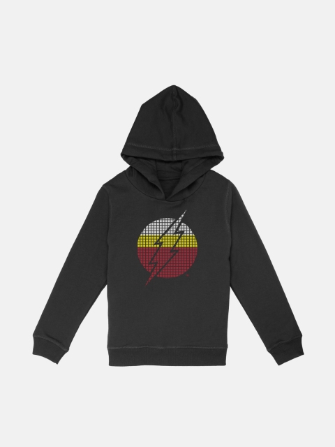 Kids Ville Boys Black Harry Potter Hooded Sweatshirt