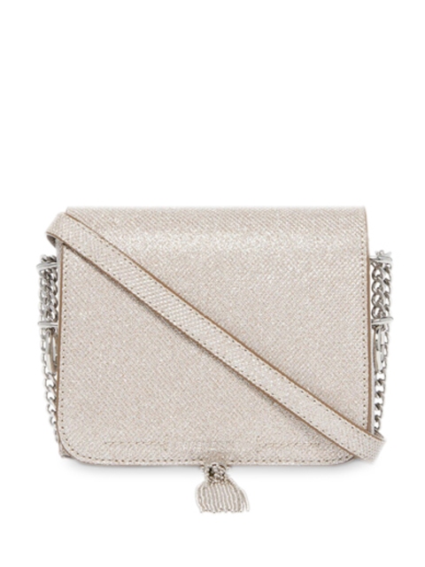 Forever New Grey Textured Sling Bag