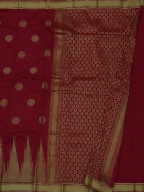 Pothys Magenta Woven Design Art Silk Saree