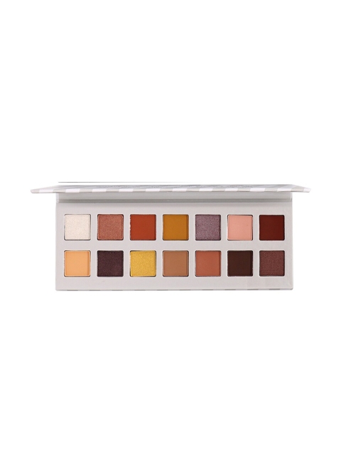 OKALAN Women Frost Colour Eyeshadow Palette - Forest 15 g, Multi