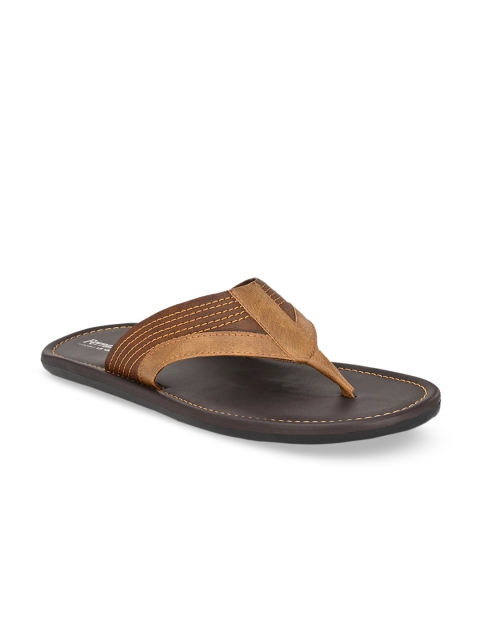 Ferraiolo Men Tan Brown Comfort Sandals
