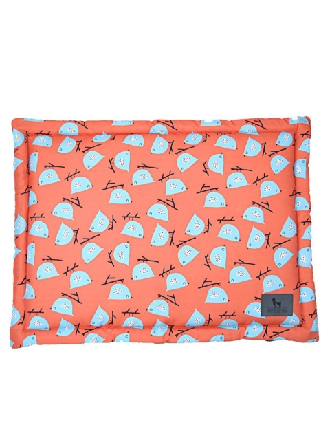 Heads Up For Tails Coral Pink & Blue Birdie Print Chew Resistant Indoor Dog & Cat Mat
Heads Up For Tails Coral Pink & Blue Birdie Print Chew Resistant Indoor Dog & Cat Mat