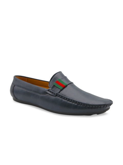 Provogue Men Navy Blue Loafers