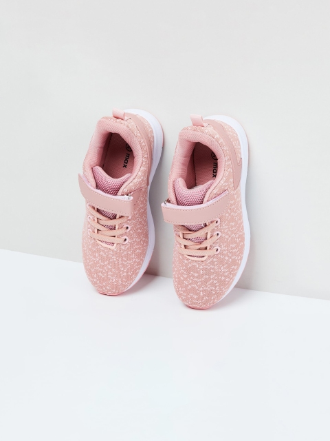 max Girls Pink Sneakers
