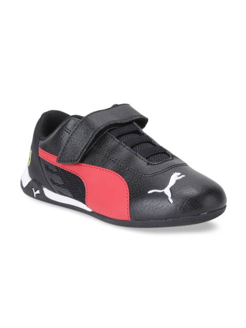 PUMA Motorsport Kids Black Scuderia Ferrari Race R-Cat Motorsport Shoes