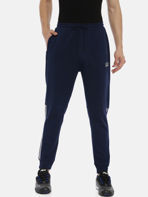 Proline Active Men Navy Blue Solid Joggers