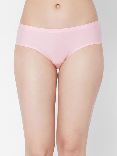 Juliet Women Pink Solid Basic Briefs 060003000010478