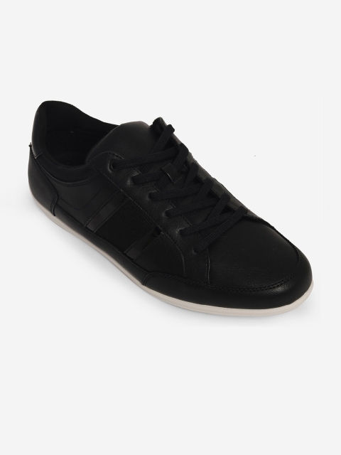ALDO Men Black Textured Sneakers