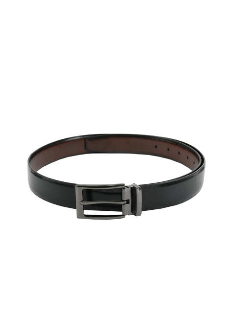 WINSOME DEAL Men Black Solid Belt