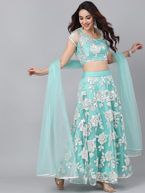 AKS Couture Sea Green & White Woven Design Ready to Wear Lehenga & Blouse with Dupatta
AKS Couture Sea Green & White Woven Design Ready to Wear Lehenga & Blouse with Dupatta