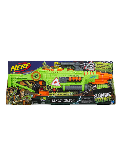 NERF By ToysRus Boys Green & Orange Revoltinator Zombie Strike Blaster
NERF By ToysRus Boys Green & Orange Revoltinator Zombie Strike Blaster