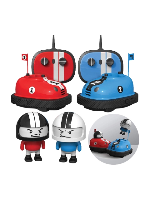 SHARPER IMAGE Kids Multi Colored Remote Control Road Rage Speed Bumpers