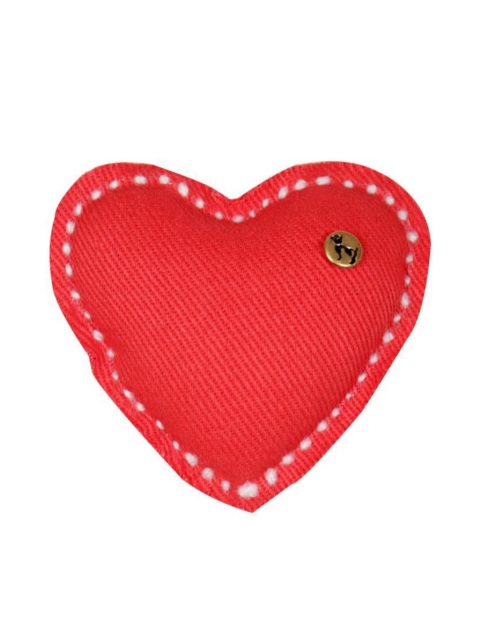 Heads Up For Tails Red HUFT Heart Dog Collar Insert