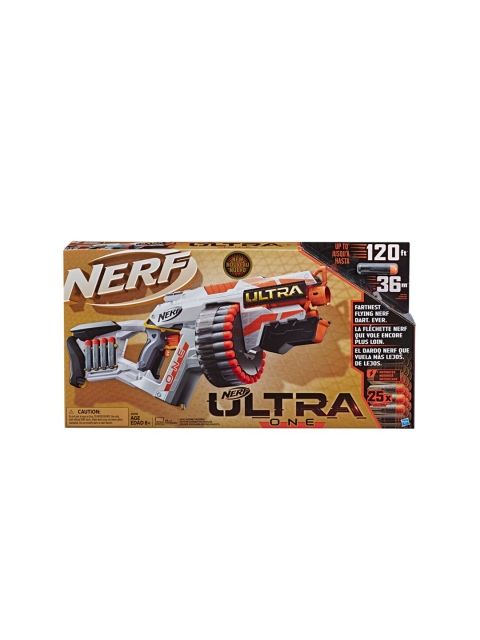 NERF Kids Grey & Orange Ultra One Motorized Blaster With 25 Farthest Flying Ultra Darts
NERF Kids Grey & Orange Ultra One Motorized Blaster With 25 Farthest Flying Ultra Darts