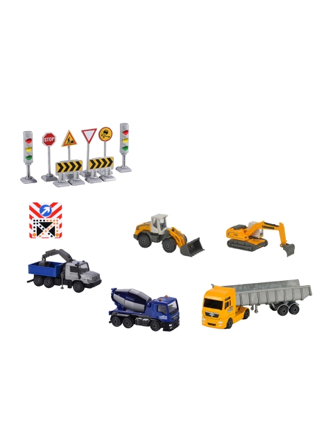 Majorette By ToysRus Kids Yellow & Grey Big Construction Theme Set