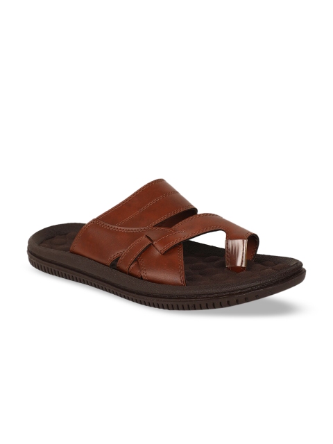 Bata Men Brown Comfort Sandals