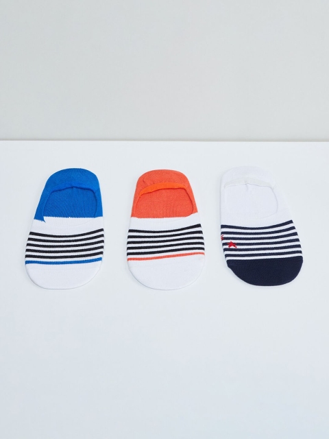 max Men Pack of 3 Assorted Shoe Liners