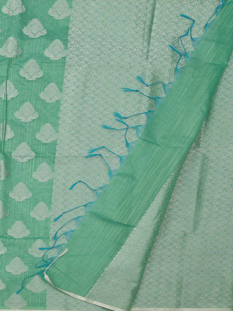 Pothys Green Woven Design Cotton Blend Saree
Pothys Green Woven Design Cotton Blend Saree