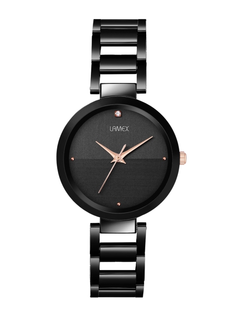 LAMEX Women Black Analogue Watch 10522-PHONIXDLX