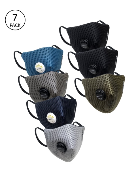 Gear Unisex 7 Pcs Solid 6-Ply Oxyvent Anti-Pollution Reusable Protective Outdoor Masks, Multi
Gear Unisex 7 Pcs Solid 6-Ply Oxyvent Anti-Pollution Reusable Protective Outdoor Masks, Multi