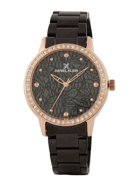 Daniel Klein Women Black Analogue Watch DK.1.12497-2