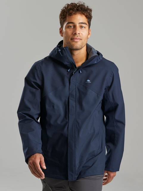 Quechua By Decathlon Men Blue Solid Waterproof Mountain Hiking and Trekking Tailored Jacket
Quechua By Decathlon Men Blue Solid Waterproof Mountain Hiking and Trekking Tailored Jacket