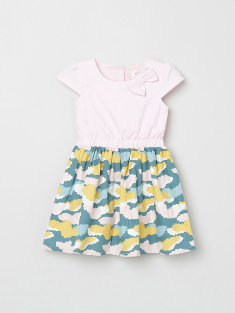 max Girls Pink Printed Fit and Flare Dress 
max Girls Pink Printed Fit and Flare Dress