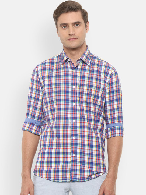 Louis Philippe Sport Men Multicoloured Slim Fit Checked Casual Shirt, Multi
Louis Philippe Sport Men Multicoloured Slim Fit Checked Casual Shirt, Multi