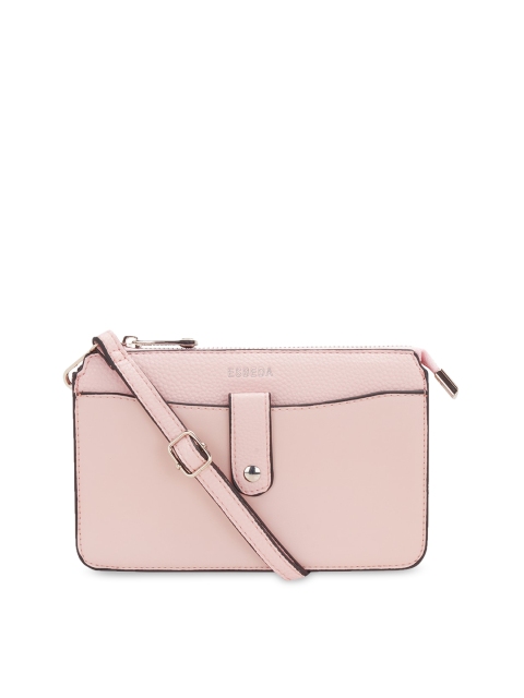 ESBEDA Pink Solid Sling Bag