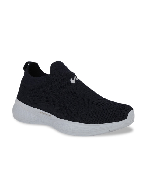 Campus Men Navy Blue Mesh Walking Shoes
