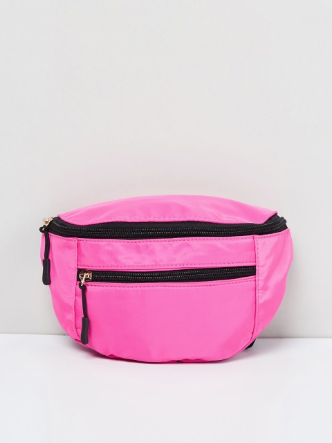 MAX Solid Waist Pouch, Pink
