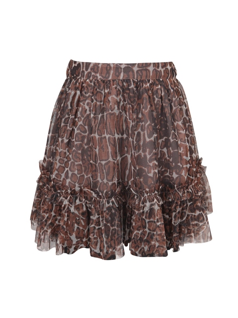 Miyo Multicoloured Printed Flared Skirt Flared, Multi