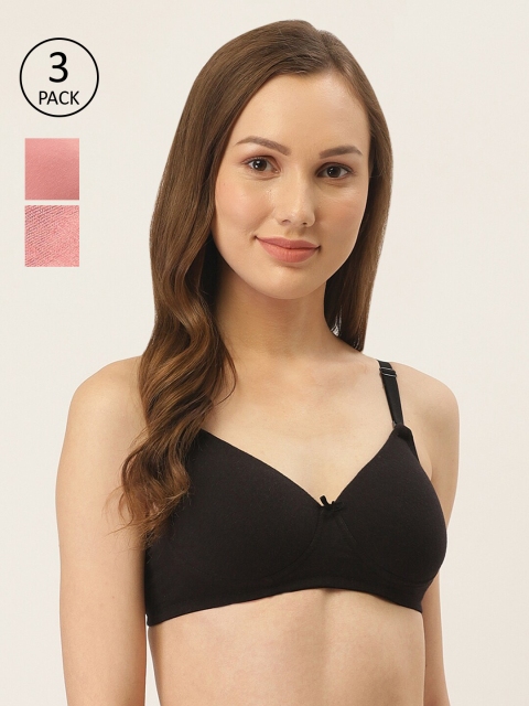 Inner Sense Pack of 3 Organic Cotton Antimicrobial Wire-Free Padded Sustainable Bra ISB068, Black
Inner Sense Pack of 3 Organic Cotton Antimicrobial Wire-Free Padded Sustainable Bra ISB068, Black