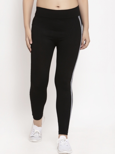 KLOTTHE Women Black Solid Jeggings