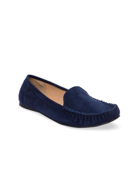 Inc 5 Women Navy Blue Loafers