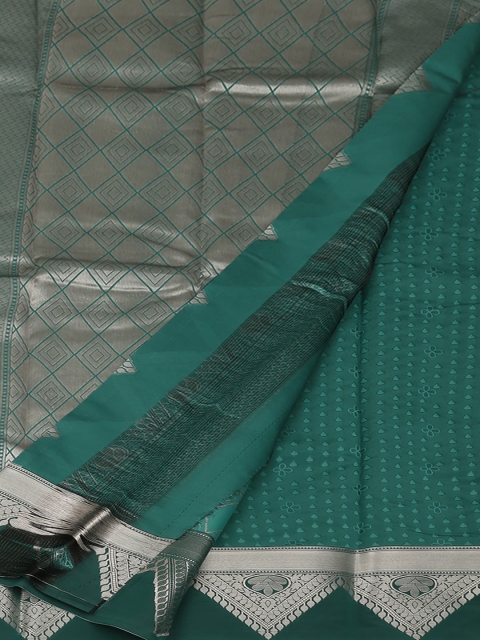 Pothys Green Woven Design Art Silk Saree