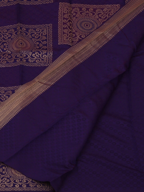 Pothys Red & Purple Art Silk Woven Design Saree