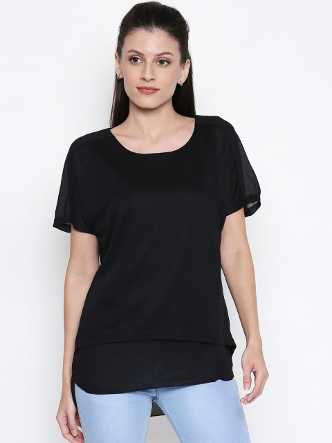 Manola Women Black Solid Top