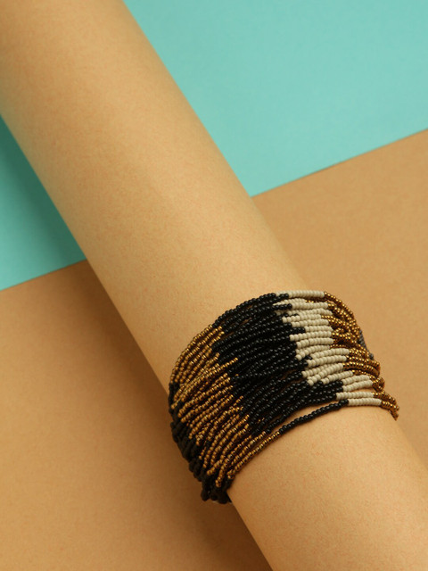 STREET 9 Multicoloured Wraparound Bracelet, Multi 
STREET 9 Multicoloured Wraparound Bracelet, Multi