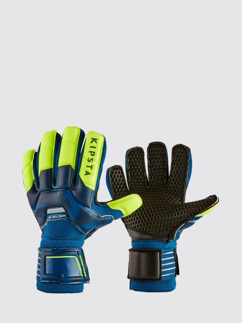 Kipsta By Decathlon Unisex Blue F500 Resist Shielder Football Goalkeeper Gloves