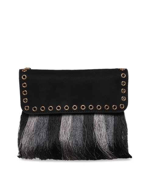 CHARLES & KEITH Black Solid Sling Bag