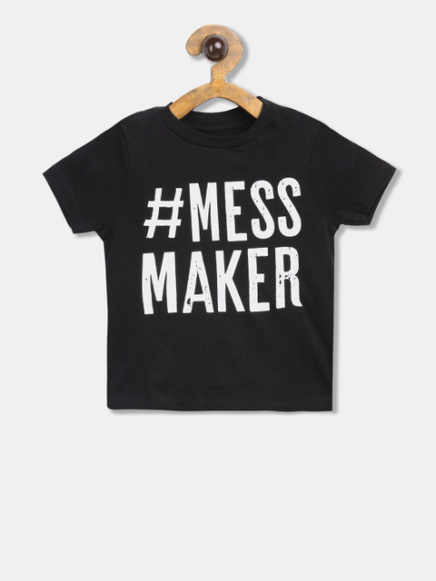 The Childrens Place Boys Black Printed Round Neck T-shirt
The Childrens Place Boys Black Printed Round Neck T-shirt