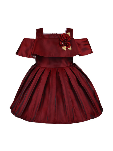 Wish Karo Girls Maroon Solid Fit and Flare Dress
Wish Karo Girls Maroon Solid Fit and Flare Dress