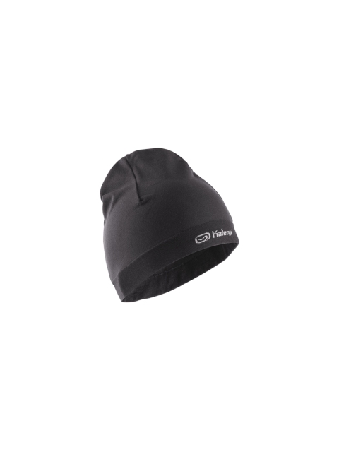 Kalenji By Decathlon Adults Black Solid Beanie