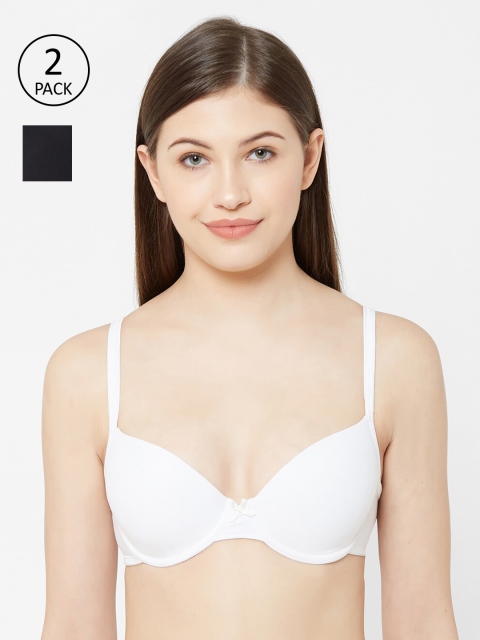 Juliet Pack of 2 Solid Underwired Lightly Padded Balconette Bras 010002900013928, Black
Juliet Pack of 2 Solid Underwired Lightly Padded Balconette Bras 010002900013928, Black