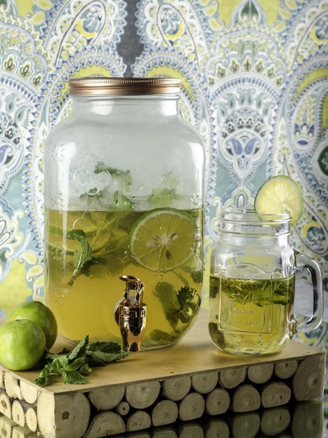 White Gold Unisex Transparent Glass Dispenser for Infused Water, Juices, Mocktails, Beer
White Gold Unisex Transparent Glass Dispenser for Infused Water, Juices, Mocktails, Beer