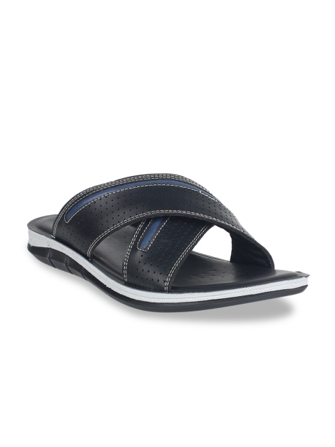 Inblu Men Black Comfort Sandals