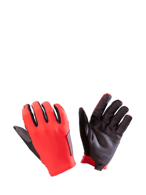 ROCKRIDER By Decathlon Unisex Red XC Mountain Bike Gloves Light