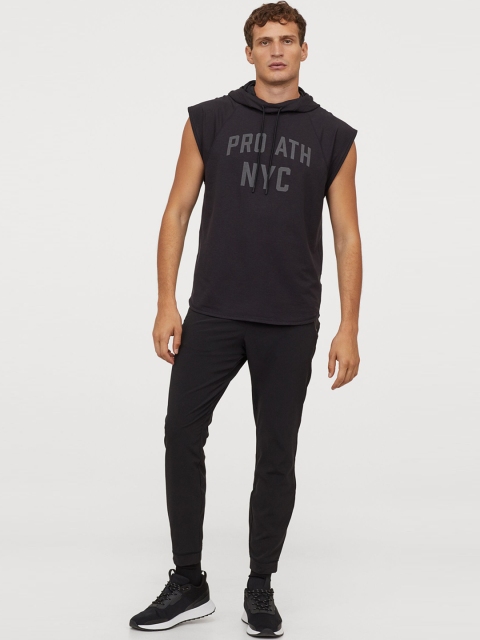 H&M Men Black Track Pants